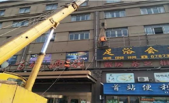 松阳安装较高的门店招牌有什么好的方法？