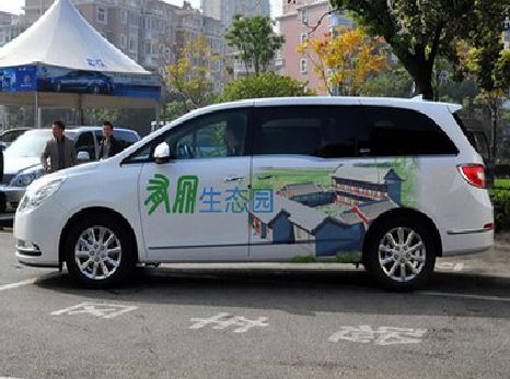 松阳户外车贴喷绘如何保持效果?